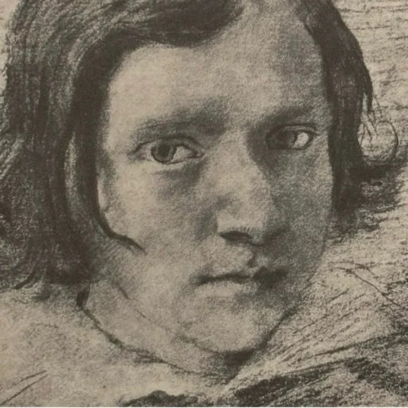 CHILD Giovanni Gian Lorenzo Bernini Fine Art Print Antique Original Vintage 40’s